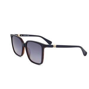 NEW MaxMara Women's Navy and Brown Bi-layer Sunglasses EMME 11 MM0046